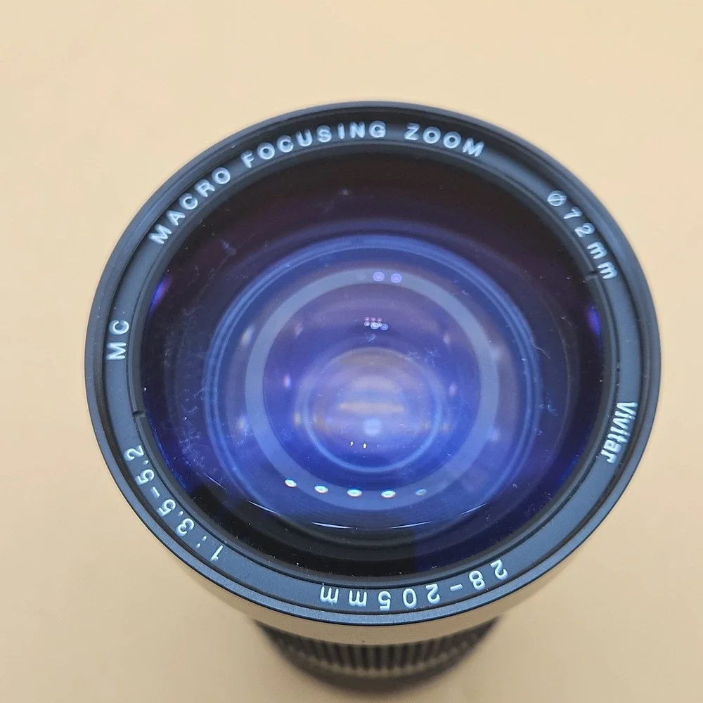 Vivitar for Pentax Macro Focusing Zoom Lens Vintage 1987 - 28-205mm